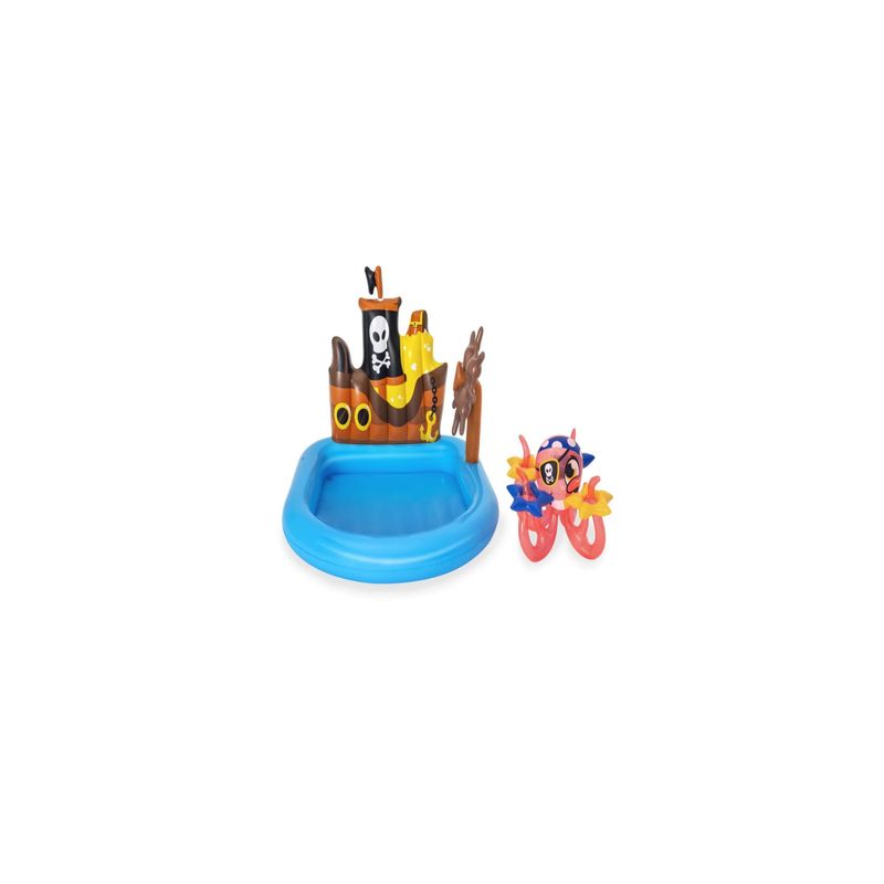 BESTWAY - Piscina Inflable Barco Pirata - 140x130x104 cm -  Bestway