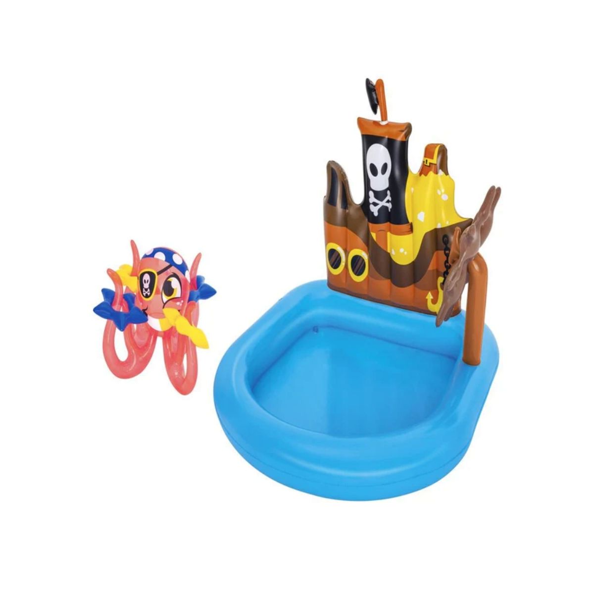 BESTWAY - Piscina Inflable Barco Pirata - 140x130x104 cm -  Bestway