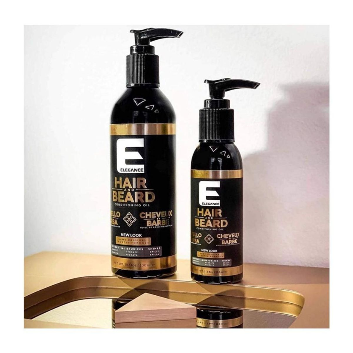 ELEGANCE - Elegance Aceite Acondicionador Para Cabello y Barba 100ML ELEGANCE