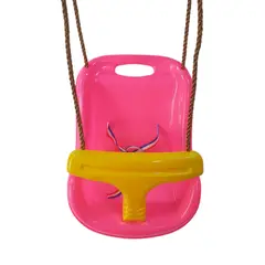 GENERICO - Columpio Infantil Ajustable para Exteriores - Rosa