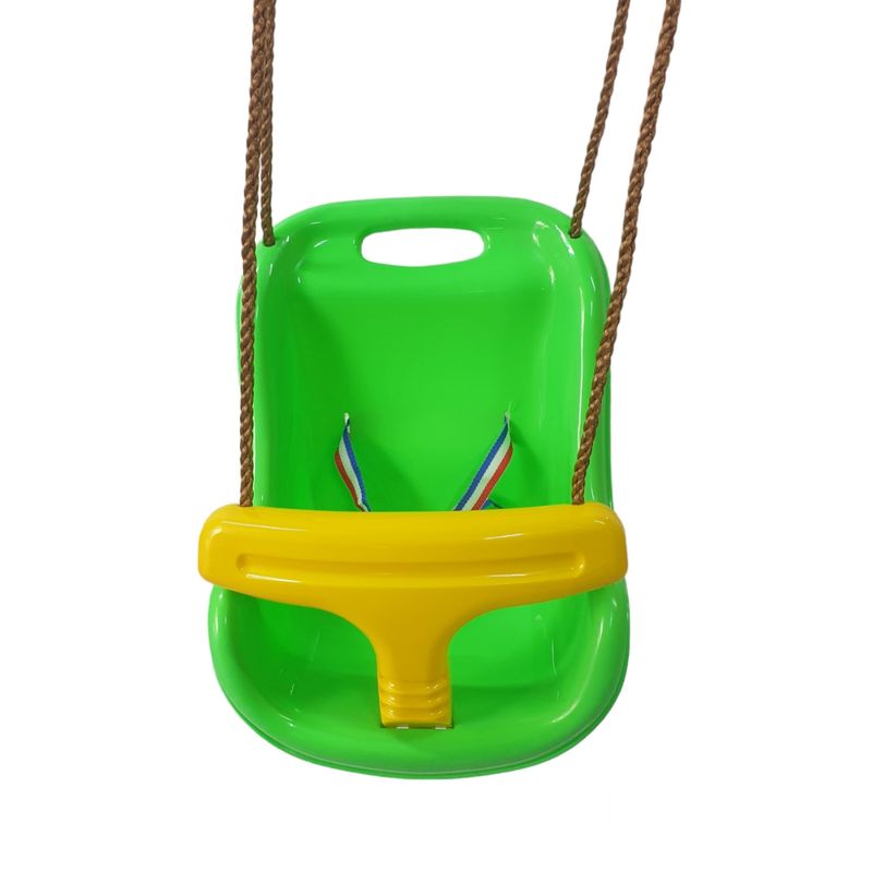 GENERICO - Columpio Infantil Ajustable para Exteriores - Verde
