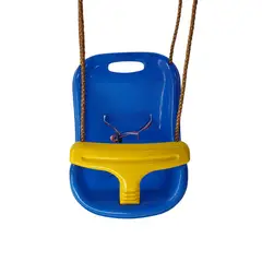 GENERICO - Columpio Infantil Ajustable para Exteriores - Azul