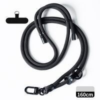 Colgante Lanyard para celular universal Negro