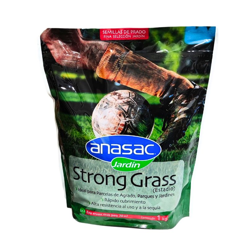 ANASAC - Semillas Pasto Mezcla Strong Grass estadio 1kg  Anasac