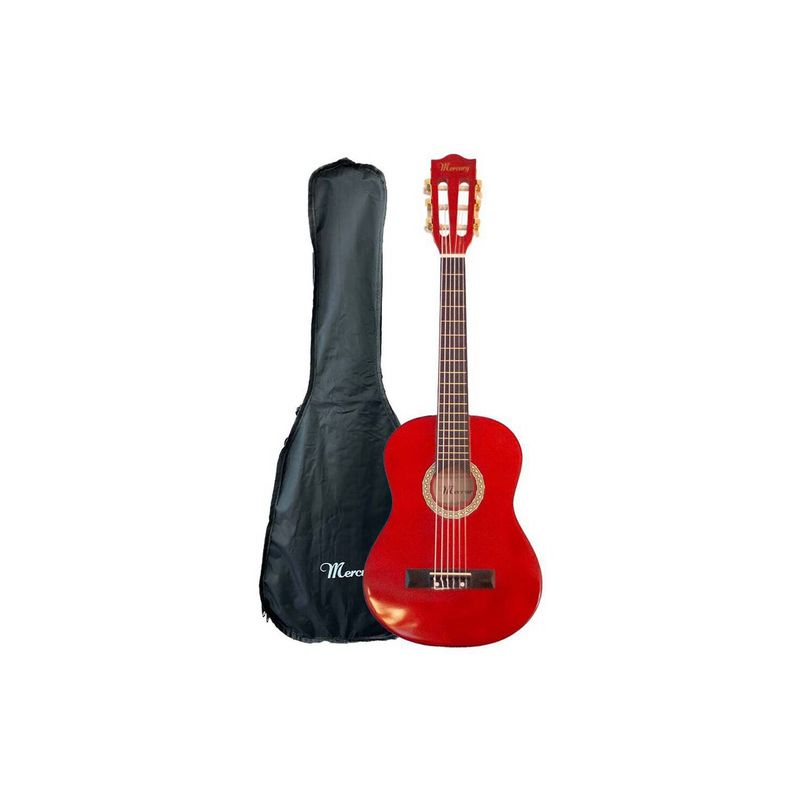MERCURY - Guitarra Clásica Niño 30 MCG30 Roja.