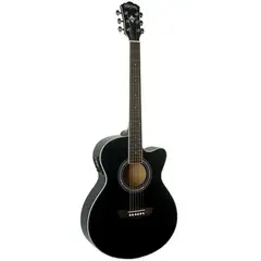 WASHBURN - GUITARRA ELECTROACUSTICA EA12B NEGRA WASHBURN.