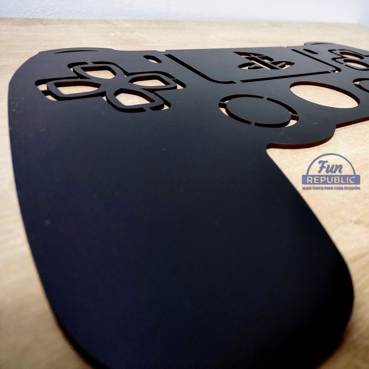 ELAB PROPIA - Cuadro Decorativo Gamer 40x25cm - Madera Fun Republic