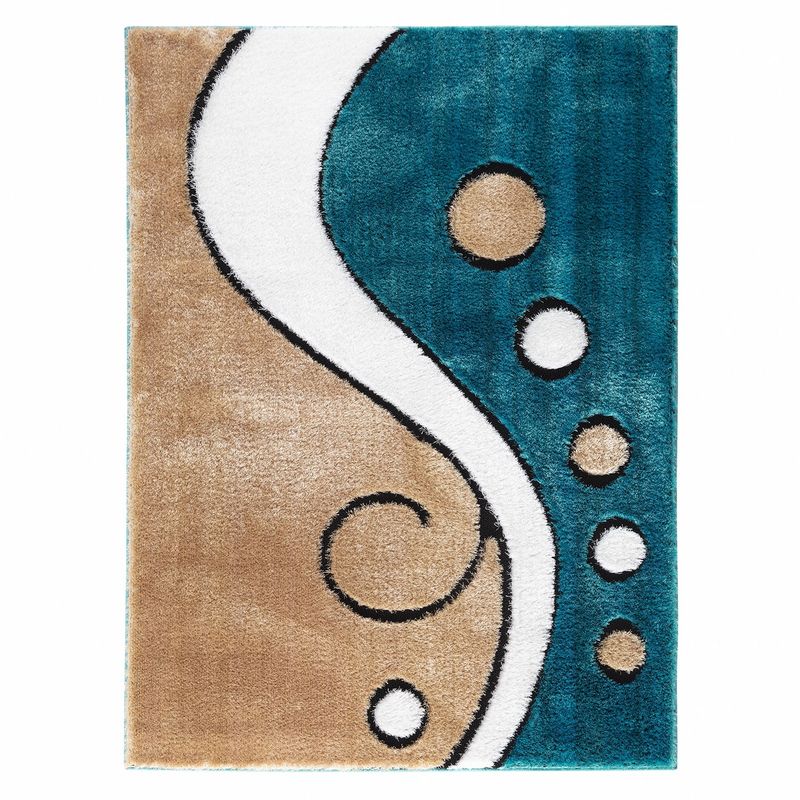 MODA ALFOMBRAS - Bajada De Cama  Exclusive Turquesa 60 X 100 Cm