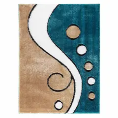 MODA ALFOMBRAS - Bajada De Cama Exclusive Turquesa 60 X 100 Cm