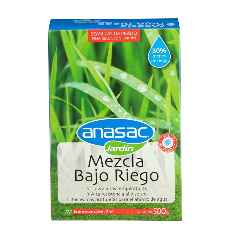 ANASAC - Semilla De Pasto Mezcla Bajo Riego 500 Gramos Anasac