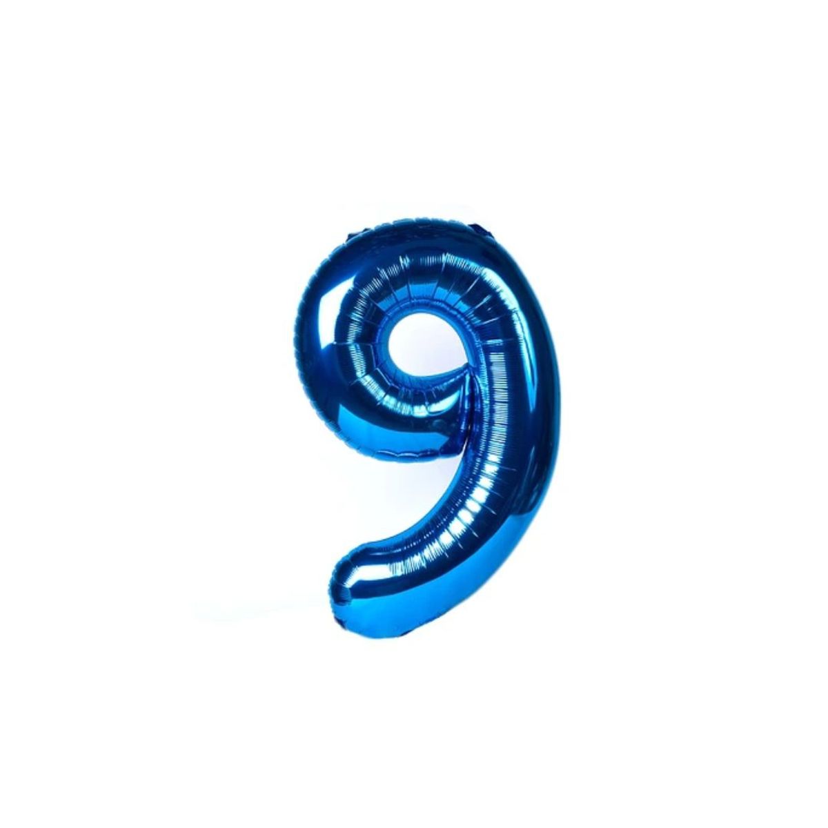GENERICO - Globo Metalizado Numero "9" Azul 40 pulgadas