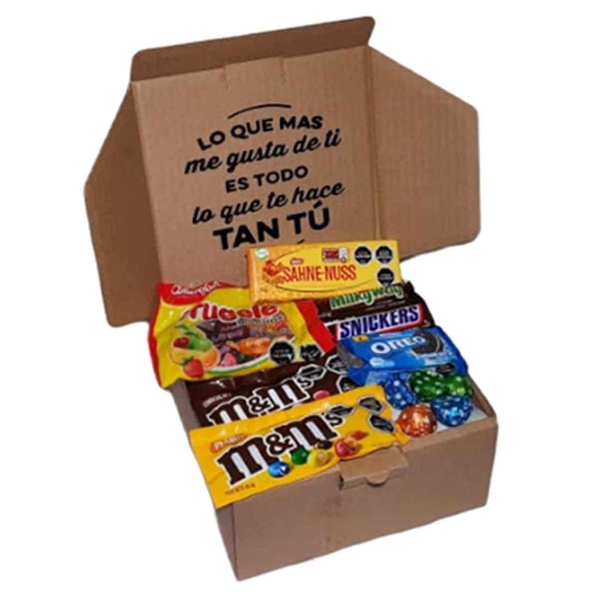 GENERICO - Box Sorpresa chocolates Me Gusta todo de Ti