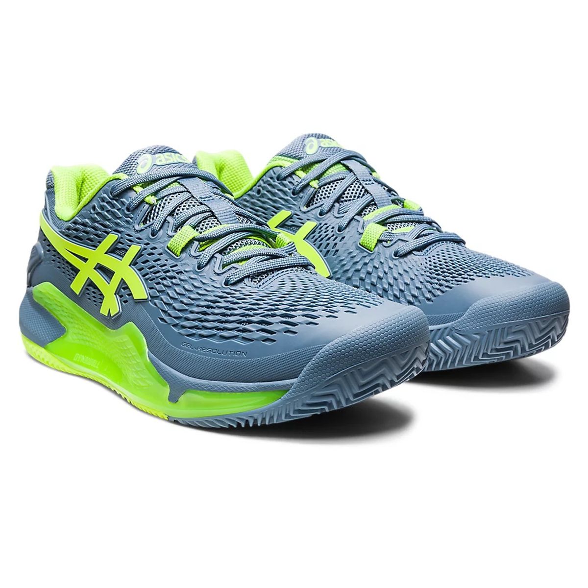 ASICS - Zapatilla Asics Gel Resolution 9 Clay Azul Tenis Padel