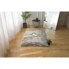 MODA ALFOMBRAS - Alfombra Doux Gris 90 X 150 Cm