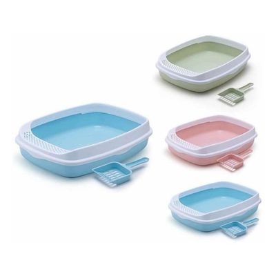 Imagen 2 del producto Arenero Para Gatos Mascotas Celeste