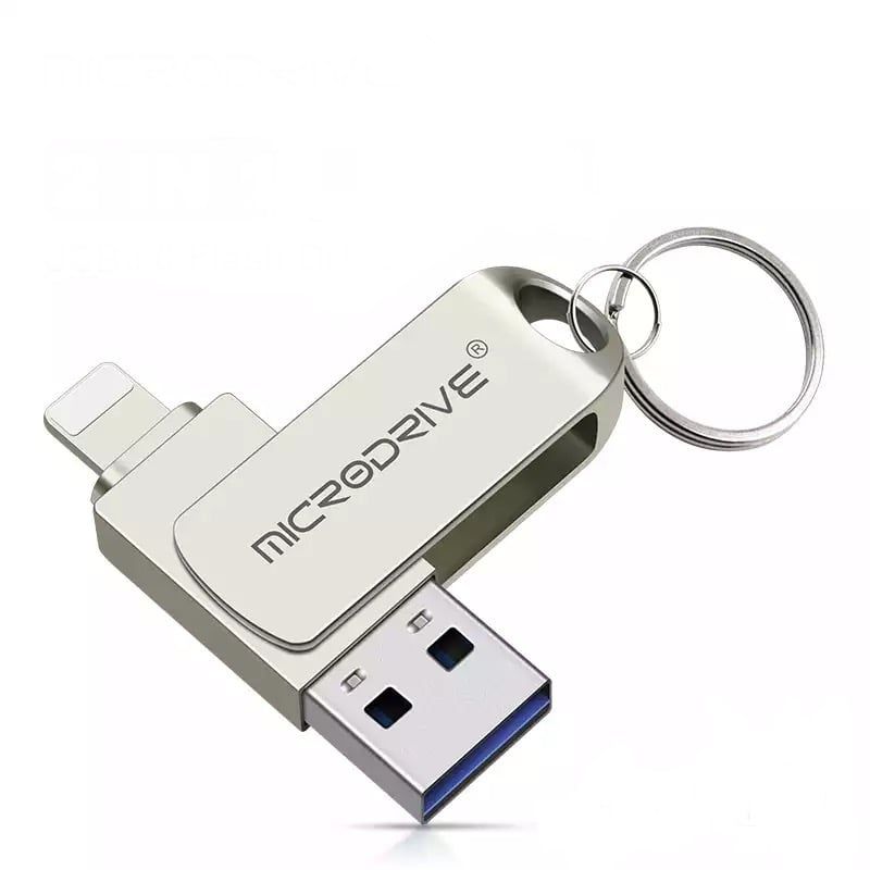 GENERICO - Pendrive 2 En 1 Usb 3.0 Memoria Compatible iPhone 128 Gb