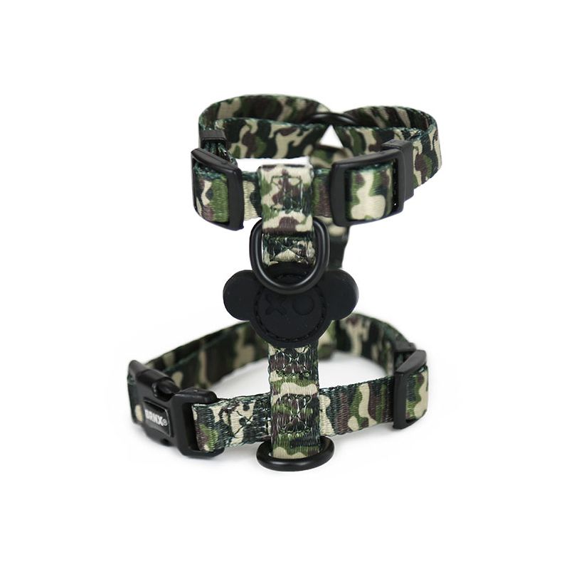 PETPRO - Brnx Arnes Tipo H Perro Diseño Camuflaje, Xsmall