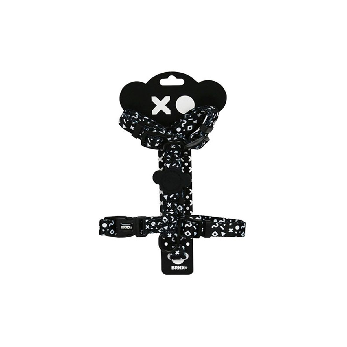 PETPRO - Arnes Para Perro Brnx Tipo H Diseño Doodle, Medium