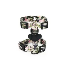 PETPRO - Brnx Arnes Tipo H Perro Diseño Forest Pink, Small