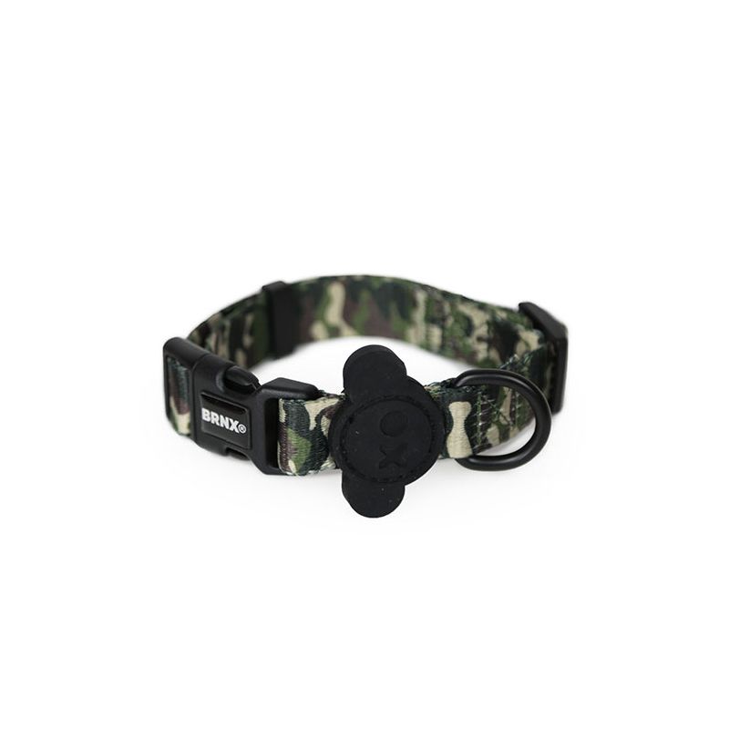 PETPRO - Brnx Collar Ajustable Perro Diseño Camuflaje, Large