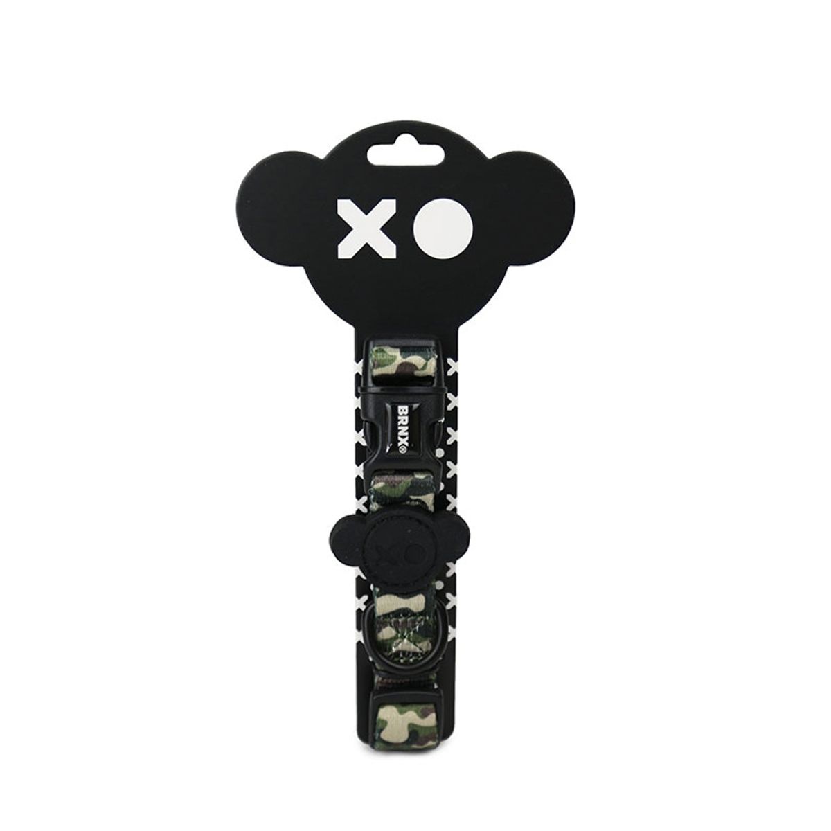 PETPRO - Collar Para Perro Brnx Ajustable Diseño Camuflaje, Medium