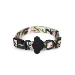 PETPRO - Brnx Collar Ajustable Perro Diseño Forest Pink, Large