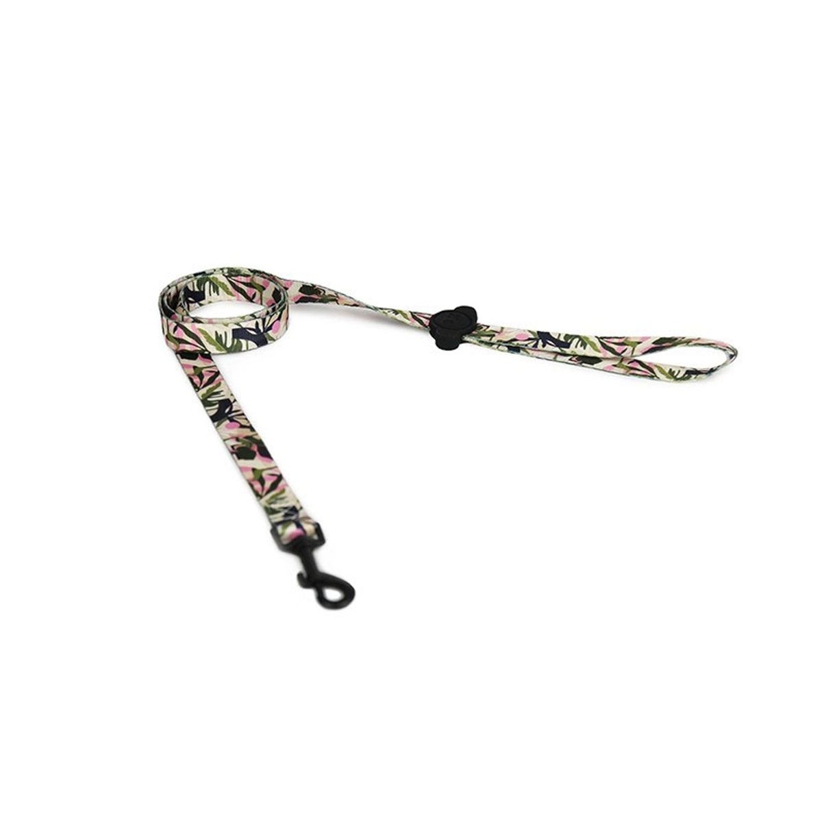 PETPRO - Correa Para Perro Brnx Diseño Forest Pink 120 cm