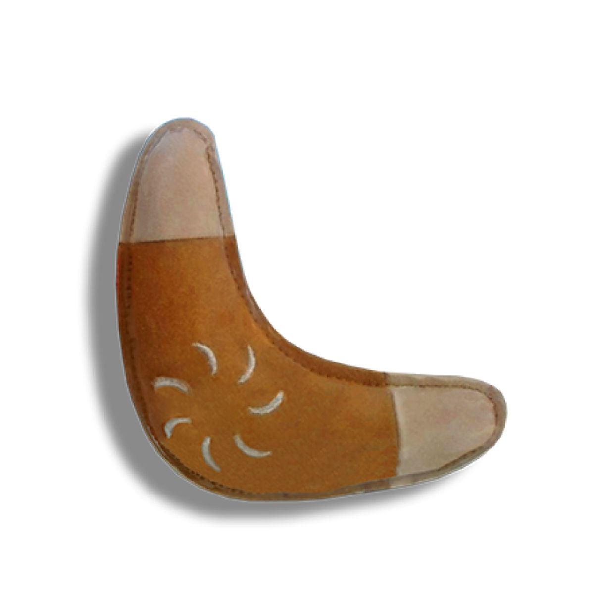 PETPRO - Juguete Wonder Dog de Cuero para Perro, Diseño Boomerang