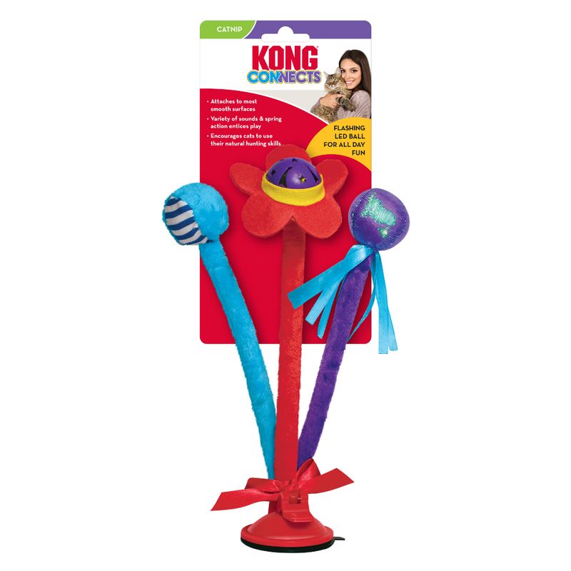 KONG - Juguete Kong Connects Bat'N Spring para Gato