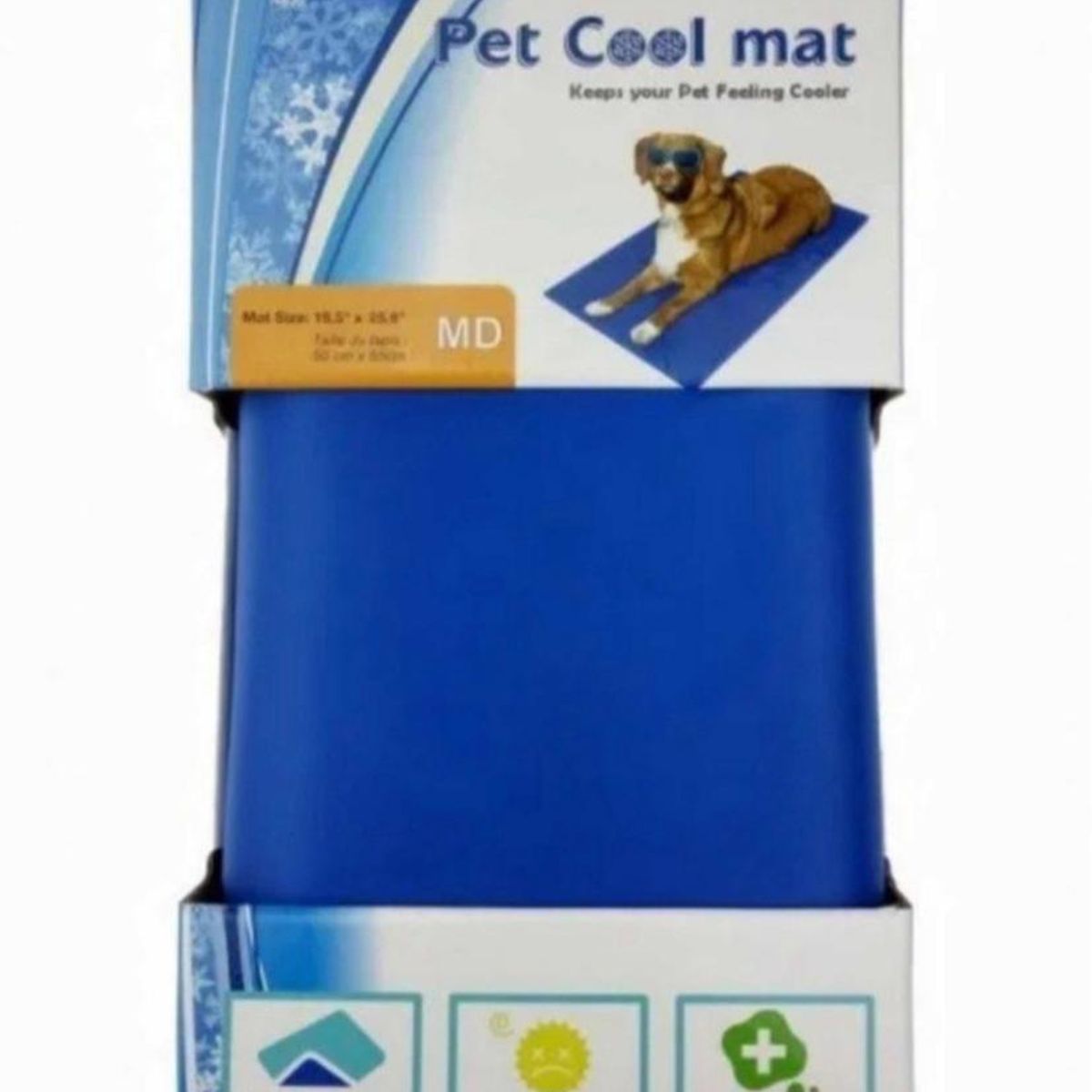 GENERICO - Manta Refrescante Para Mascotas Talla MD 50x65cm