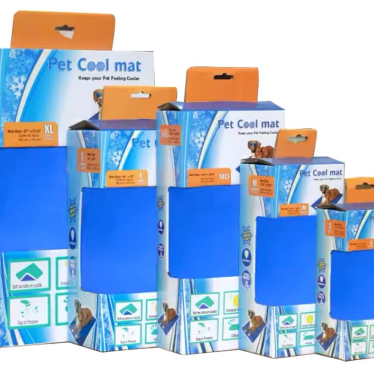 GENERICO - Manta Refrescante Para Mascotas Talla XL 96x81