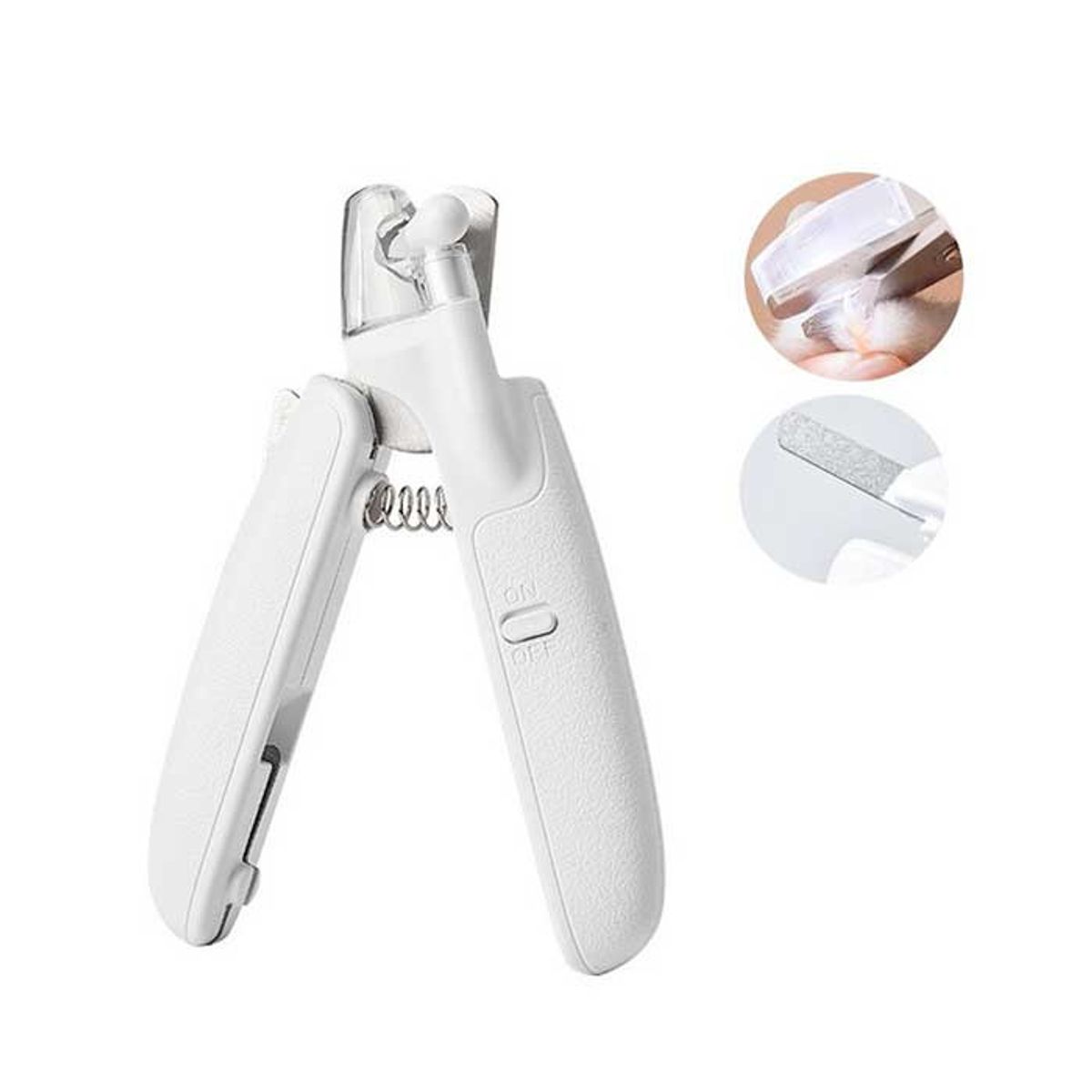 MARBEN PETS - Cortauñas Mpets Para Mascotas Con Luz Led