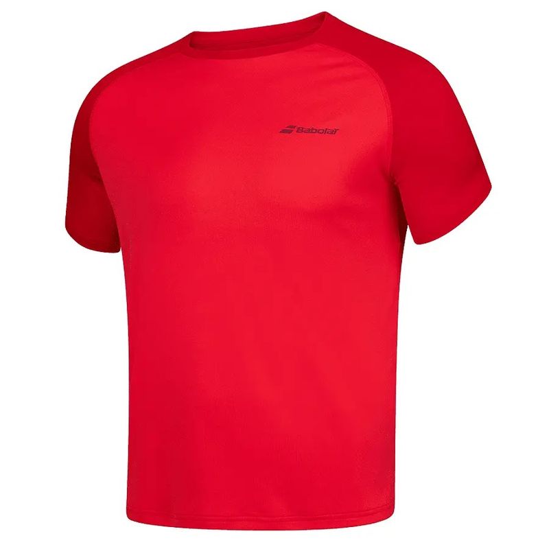 BABOLAT - Polera Babolat Play Tenis Padel Roja.-