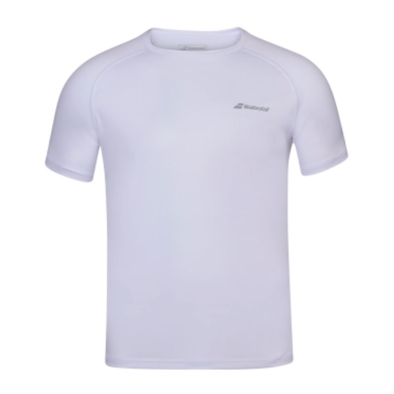 BABOLAT - Polera Babolat Play Tenis Padel Blanca.-