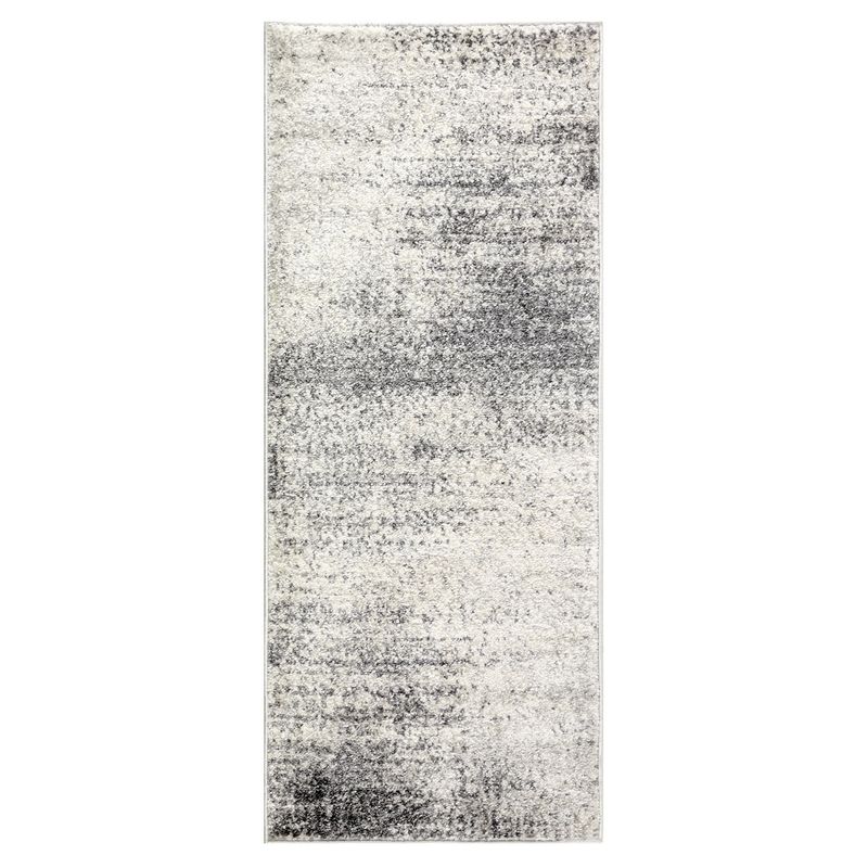 MODA ALFOMBRAS - Alfombra Pasillo Florida Gris 50X150 Cm