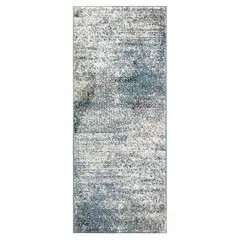 MODA ALFOMBRAS - Alfombra Pasillo Florida Azul 50 x 91 Cm