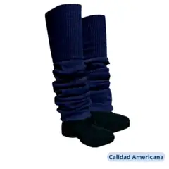 UTILISIMO - Pack 3 Polainas Escolar Azul OMAS