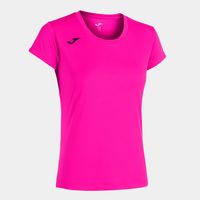 Polera Técnica Record II Mujer Rosa Fluor