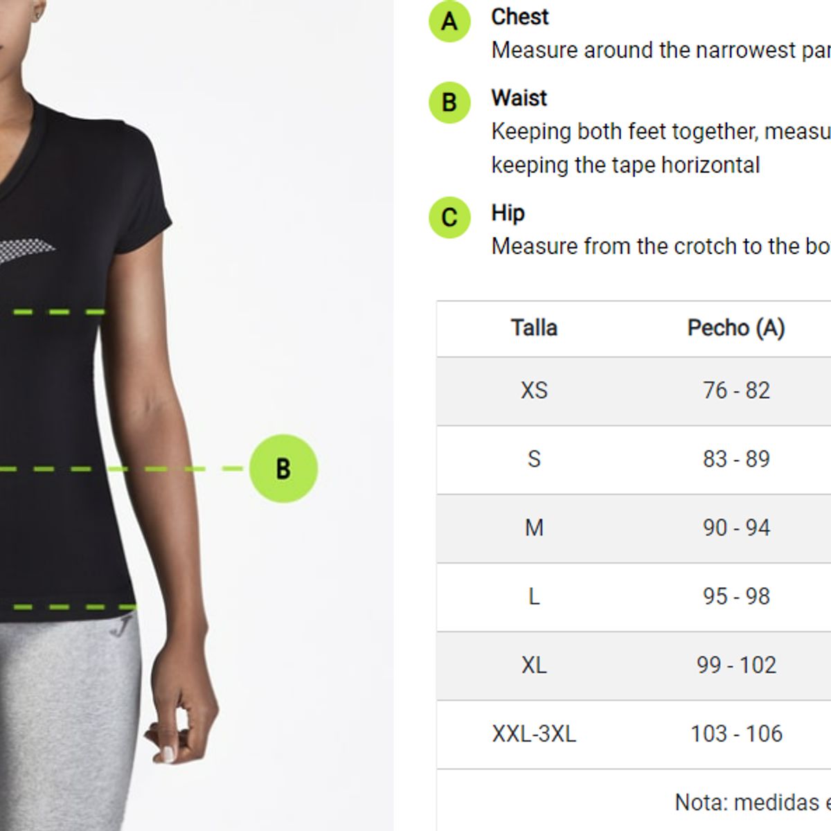 JOMA - Polera Técnica Joma Record II Mujer Negra