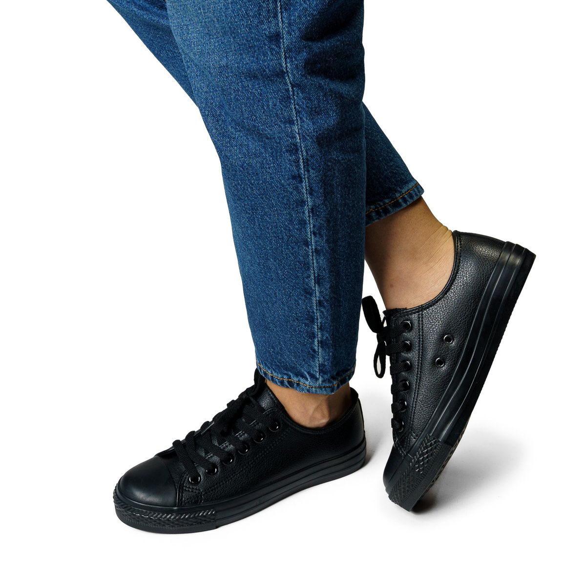 HERIEL - Zapatilla Mujer Negro Tayra Heriel