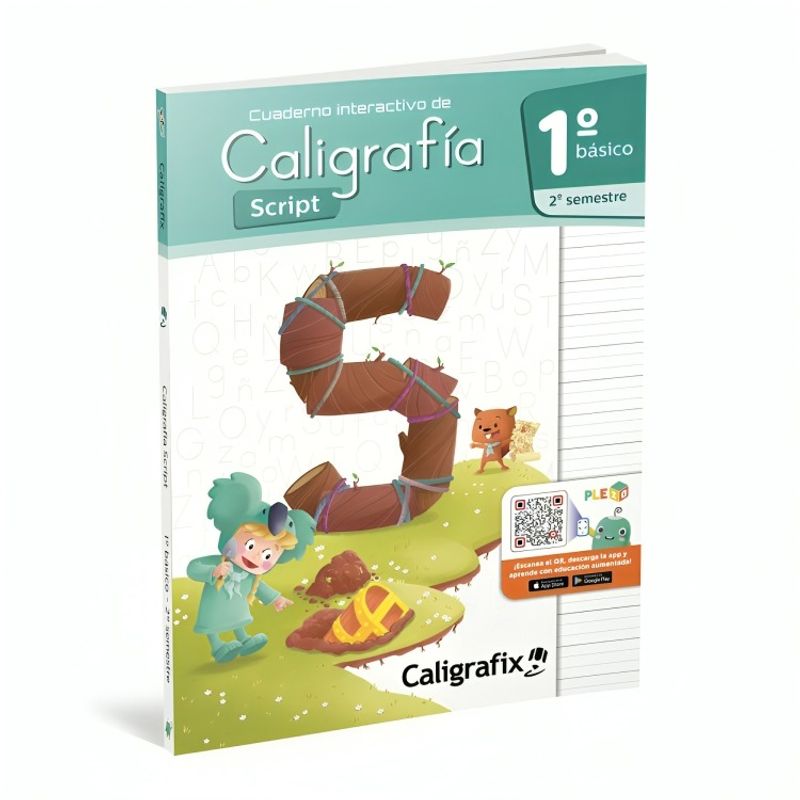 TOP10BOOKS - TEXTO CALIGRAFIA SCRIPT 1° BASICO 2DO SEMESTRE - INTERACTIVO / VARIOS AUTORES /