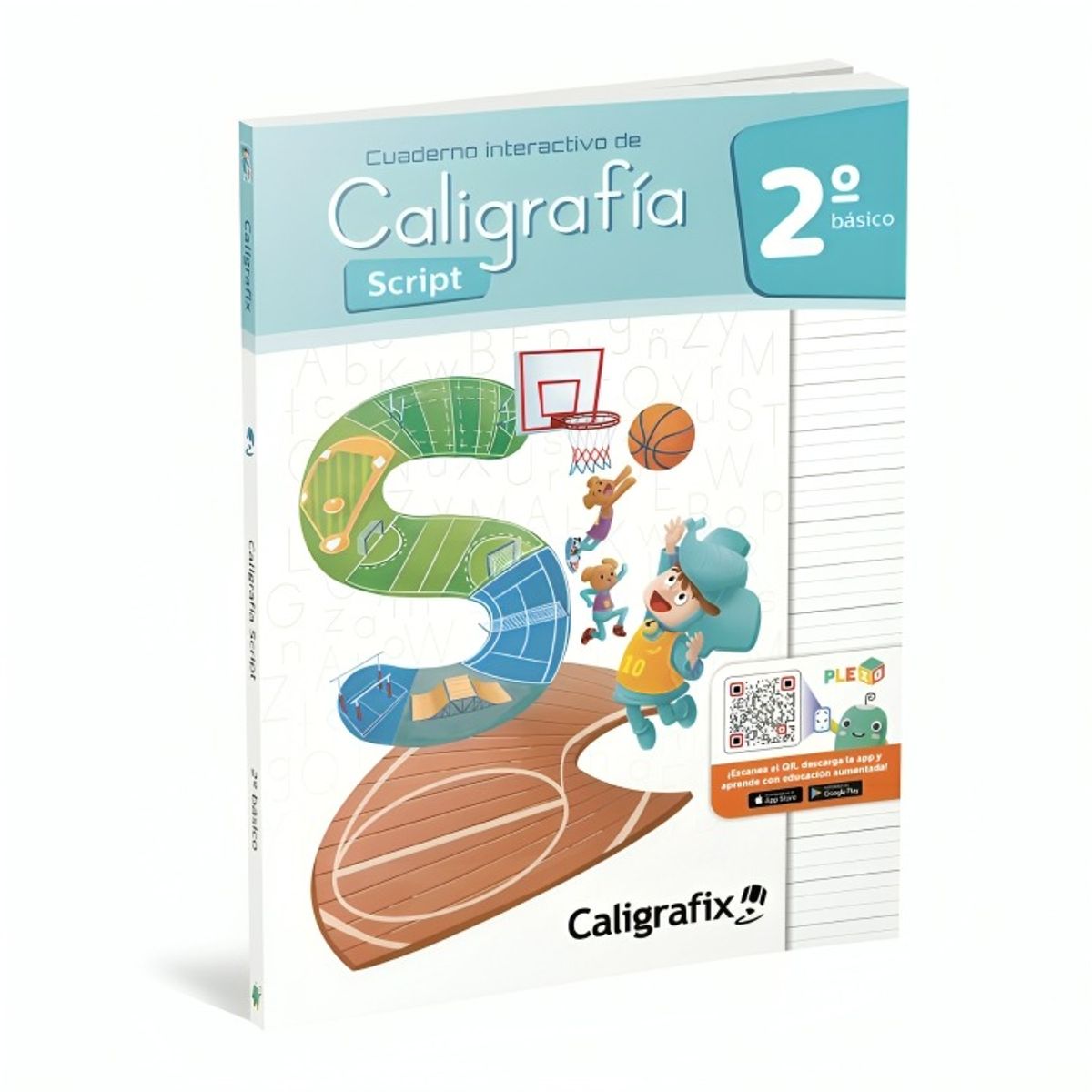 TOP10BOOKS - TEXTO Caligrafia Script 2° Basico - Interactivo