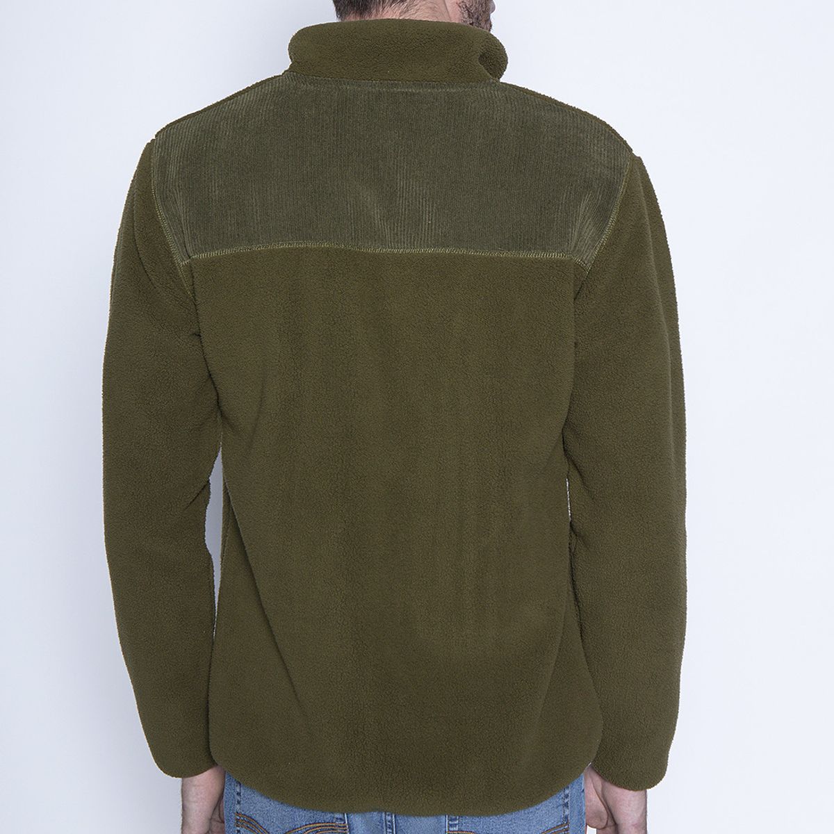 FEROUCH - Poleron Sherpa Missouri Verde Ferouch