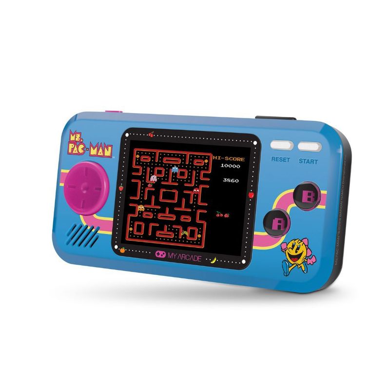 MY ARCADE - Consola My Arcade Ms. Pac-man Pocket Player 3 en 1
