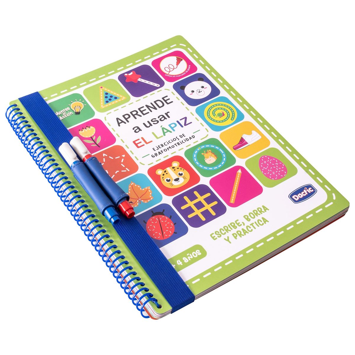 DACTIC - SET LIBRO APRENDE A USAR EL LÁPIZ