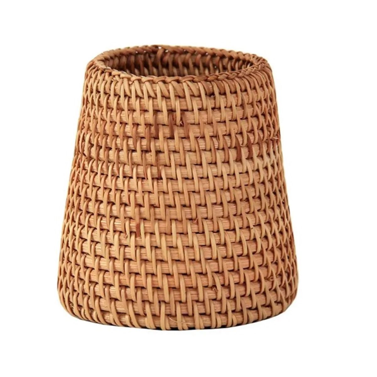 GENERICO - CESTA DE ALMACENAMIENTO TRAPEZOIDAL DE RATAN