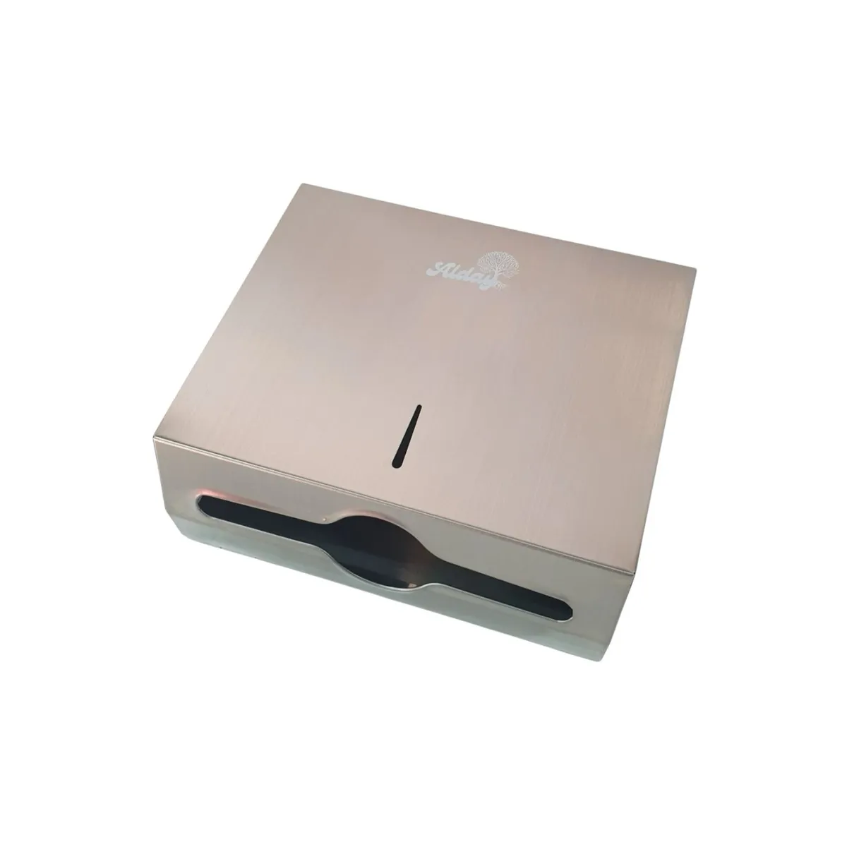 ALDAY - Dispensador de Toalla interfoliada De Acero Inoxidable