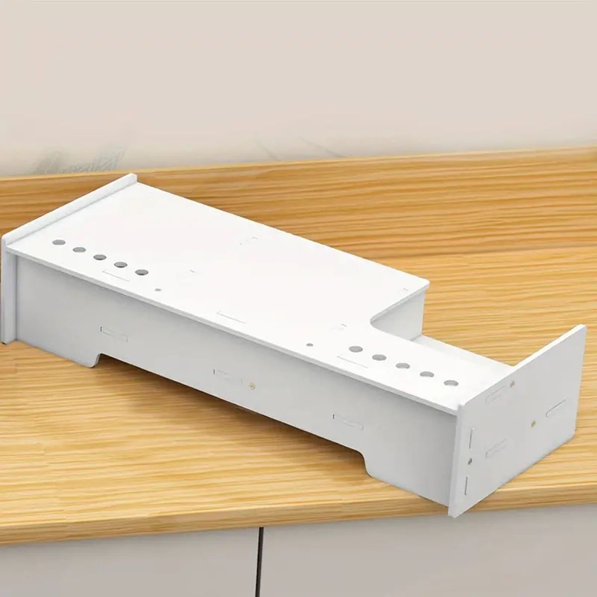 GENERICO - Soporte Elevador Para Pc Organizador Escritorio Con Cajones