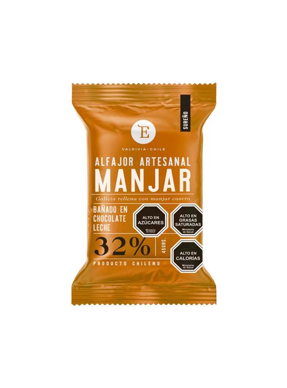Alfajor Artesanal Manjar Leche 24x40 gr.