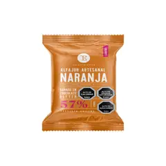 ENTRELAGOS - Alfajor artesanal Naranja Bitter 24x40 gr.